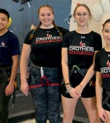 rock climbing team members