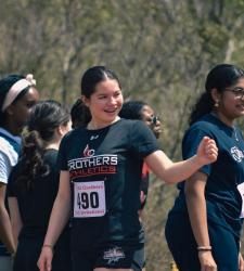 student track and field members