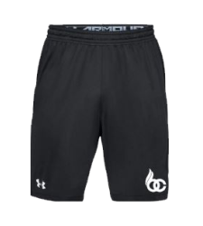 pair of black shorts