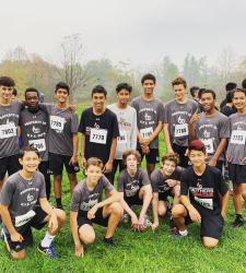 student cross country team